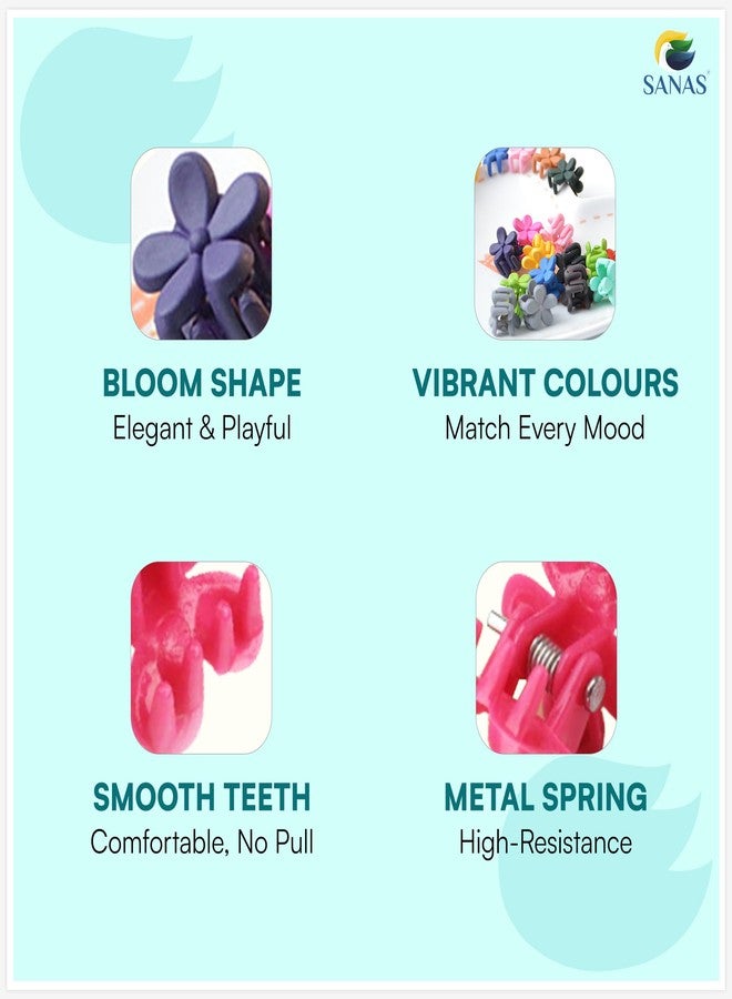 Sanas Mini flower clip (30 Count (Pack of 1)) - Image 3