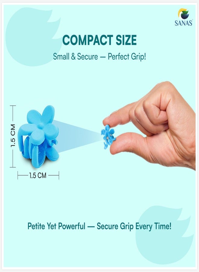 Sanas Mini flower clip (30 Count (Pack of 1)) - Image 2