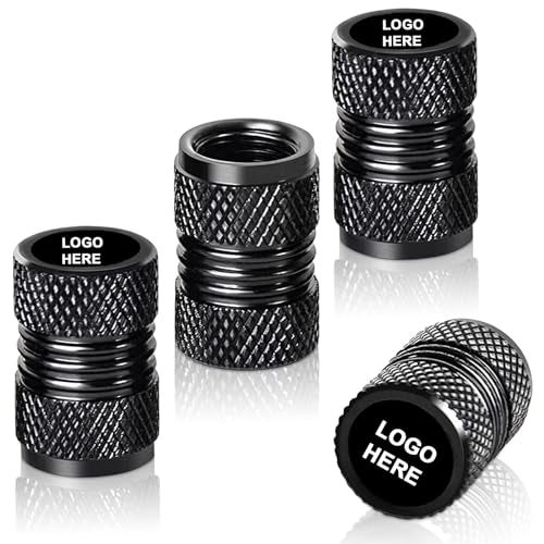 Greenworld Luxurious Metal Car Tyre Valve Cap Air Cap Car Tyre Valve Stem Cap Air Covers with Logo (Design NO 1) - Image 2