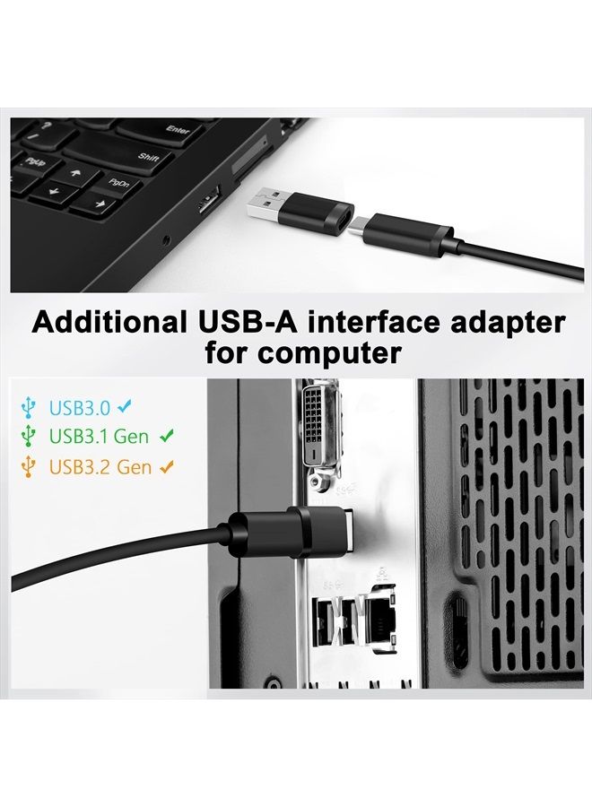 Kuject Compatible for Oculus Quest 2 Link Cable 20FT, VR Headset Cable for Oculus Quest 2 / Quest 1, USB 3.0 Type C to C High Speed Data Transfer Charging Cord for Gaming PC & USB C Chargers - Image 4