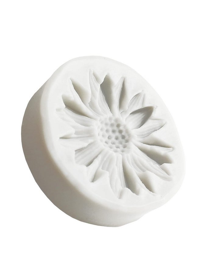 MLOLM Flower Silicone Fondant Mold Chrysanthemum Mould For Fondant Cake Decoratingchocolatesugarcraftcandypolymer Claysoap Crafting Projects 2Pcs  - Image 2