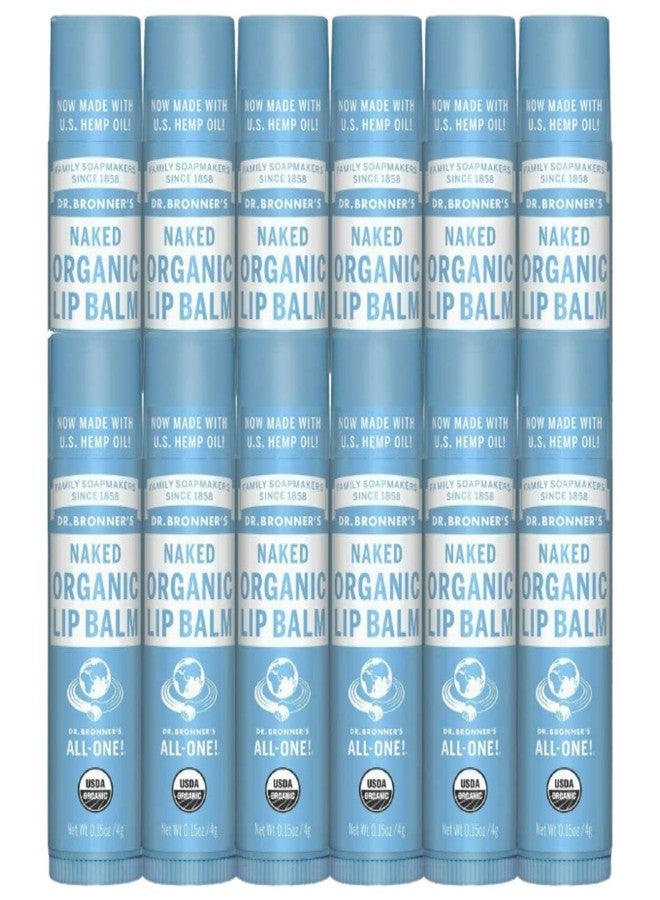 Dr Bronner Lip Balm Naked Unscntd