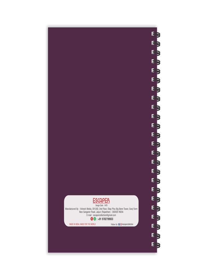 ESCAPER Threads Lord Ganesha Diary, Ruled - A5 Size - 8.5 x 5.5 inches Devotional Diary, God Diary, Religious Diary, Diary Notepad, Diary for Office, Diary for Gift - Image 2