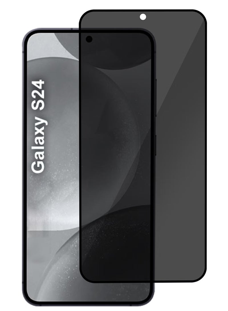 CATANES Privacy Screen Protector for Samsung Galaxy S24 Anti-Bubble, Shock-Proof, High Durability - Image 2