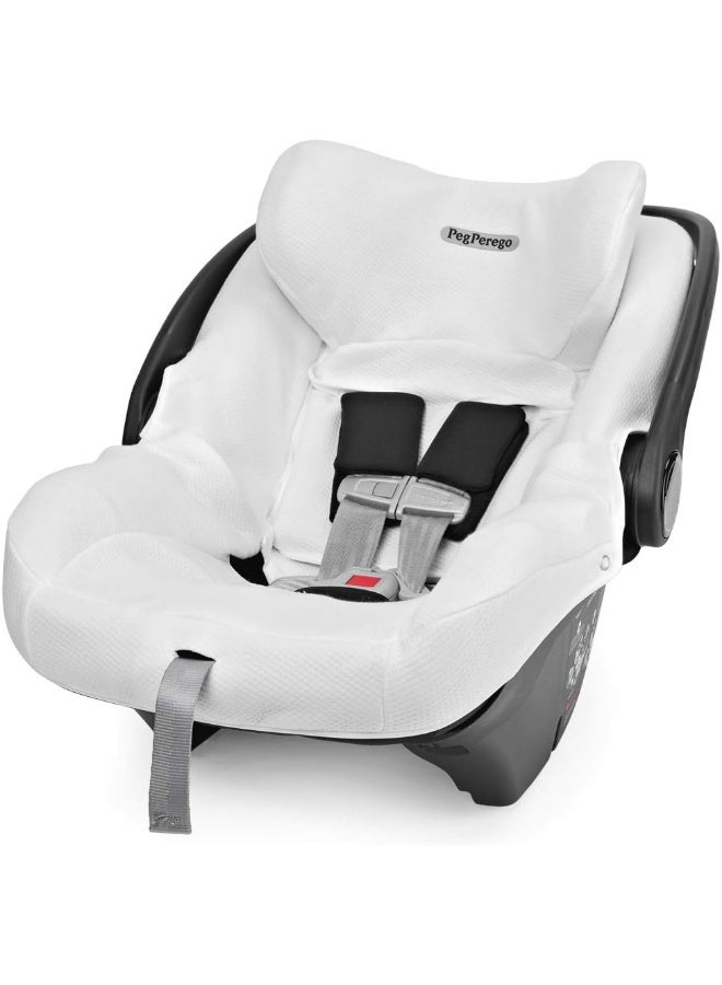 Peg Perego Primo Viaggio 4-35 Infant Car Seat Clima Cover - Accessory - White - Image 1
