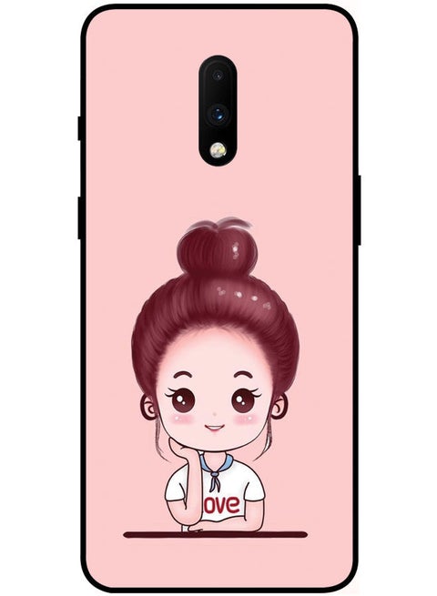 Protective Case Cover For OnePlus 7 Smart Series Printed Protective Case Cover for OnePlus 7 Love