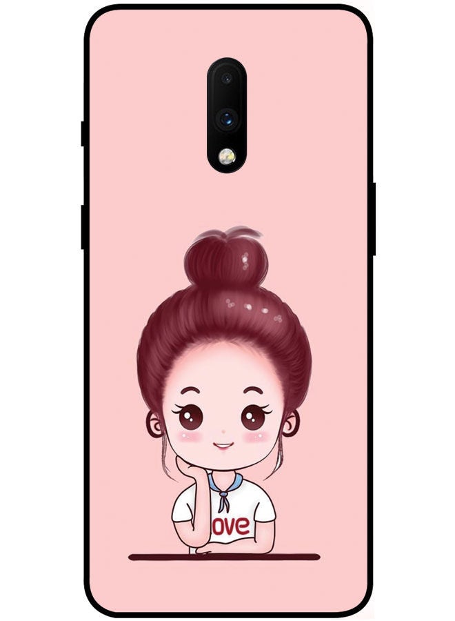Protective Case Cover For OnePlus 7 Smart Series Printed Protective Case Cover for OnePlus 7 Love