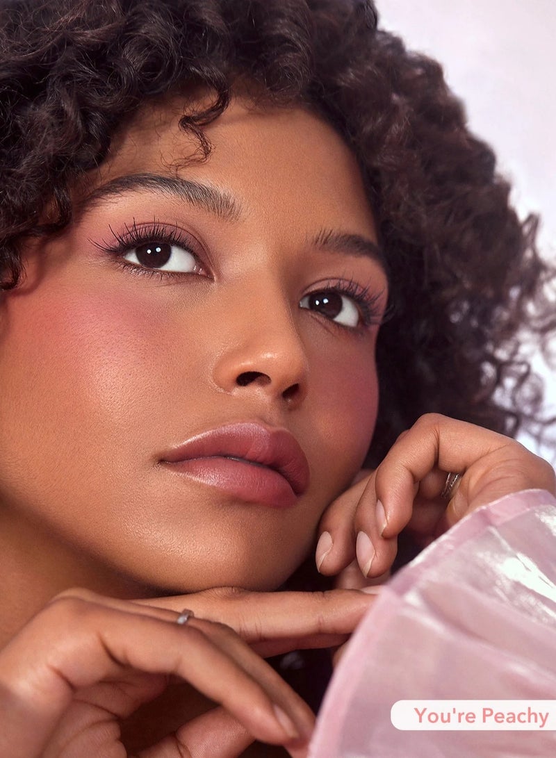 SHEGLAM LOVE DIVE TENDER HEART POWDER BLUSH-YOU'RE PEACHY You’re Peachy - Image 3