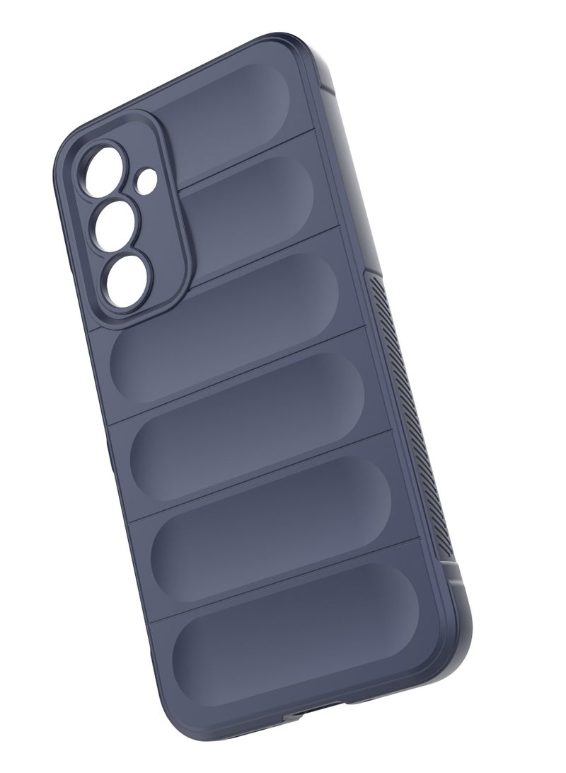 UNBLACK Compatible With Samsung Galaxy A54 Magic Case Back Cover (Dark Blue) - Image 3