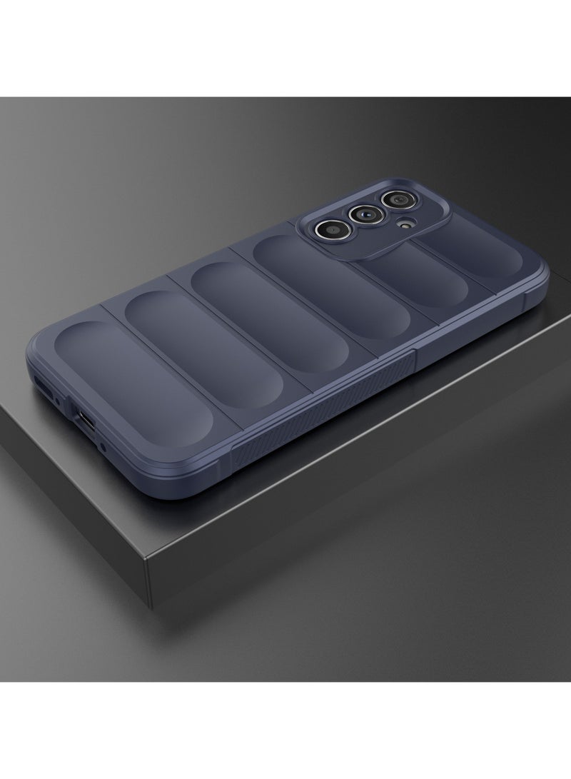 UNBLACK Compatible With Samsung Galaxy A54 Magic Case Back Cover (Dark Blue) - Image 4