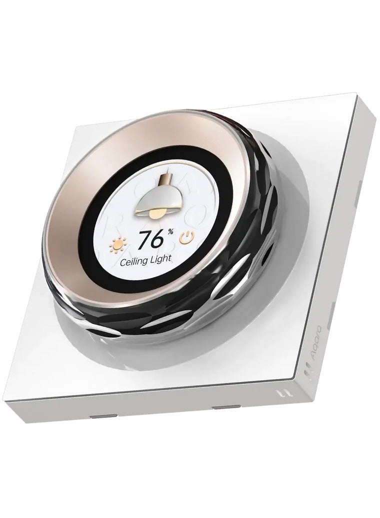 Aqara Touch Screen Dial V1 EU,2 Electrical Switch and 6 Wireless Switch, ON and OFF Control and Fine-Tuning Settings, up to 18 Aqara Devices Supported - Image 2