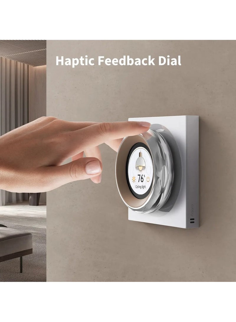 Aqara Touch Screen Dial V1 EU,2 Electrical Switch and 6 Wireless Switch, ON and OFF Control and Fine-Tuning Settings, up to 18 Aqara Devices Supported - Image 4