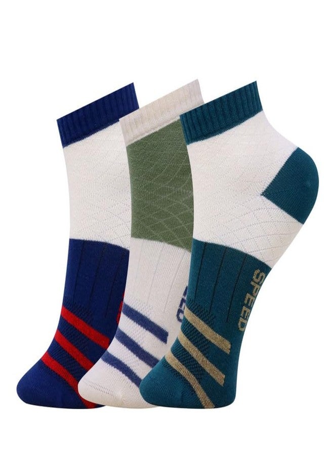 MUSTANG Kids Regular Socks - Premium Cotton Blend for Kids | Comfortable, Durable Everyday Socks for Boys | 10-12 Years (Design-460-1) - Image 1