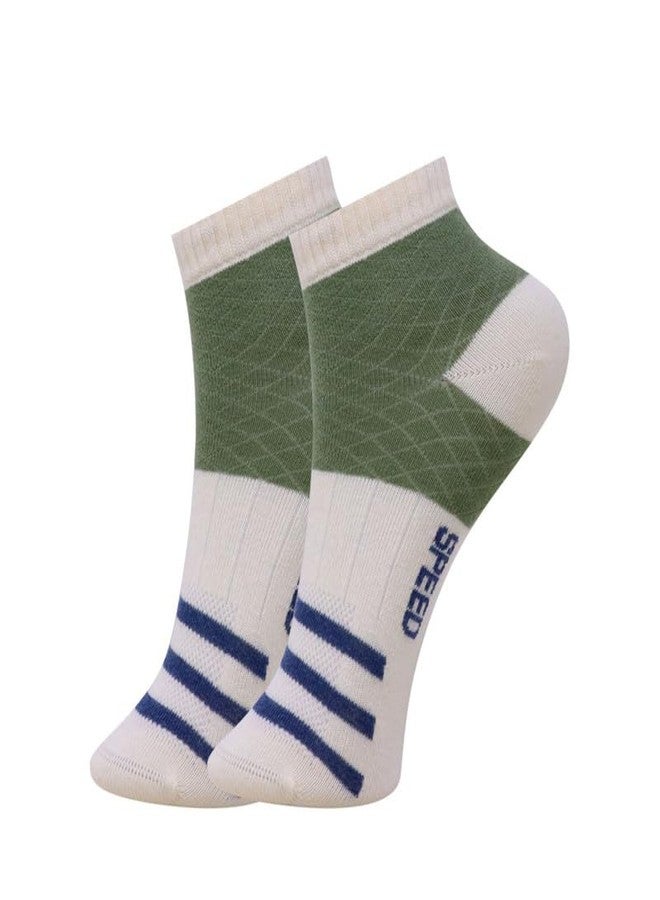 MUSTANG Kids Regular Socks - Premium Cotton Blend for Kids | Comfortable, Durable Everyday Socks for Boys | 10-12 Years (Design-460-1) - Image 3