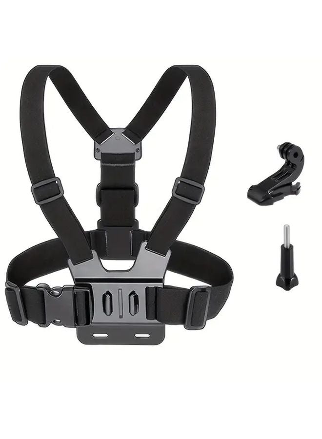 Sports Camera Chest Mount Harness Strap POV Support Bracket for Biking Skating Skydiving - Image 5