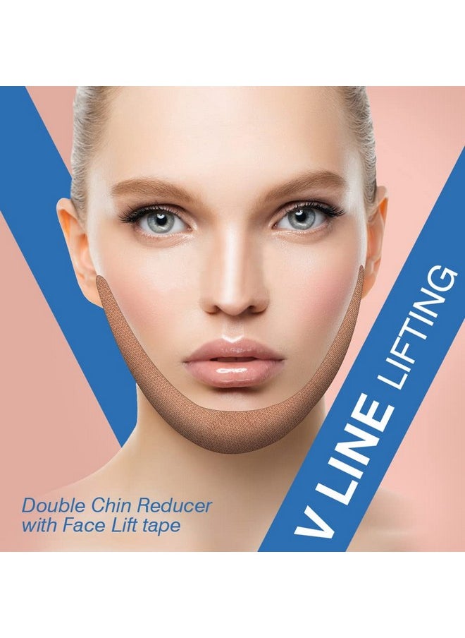 Sfuchin - Facial Patches Wrinkle Patches Wrinkle Tape Face Lifting Tape Non Invasive Wrinkle Remover Multifunctional High Elasticity Wrinkle Forehead Eyes Face Neck Wrinkle Treatment 2.5Cm*1000Cm - Image 1
