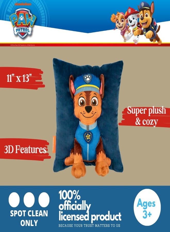 Franco Paw Patrol Chase Kids Super Plush Cozy Snuggle (TM) Pillow (100% Officially Licensed Product) By Franco - Image 3