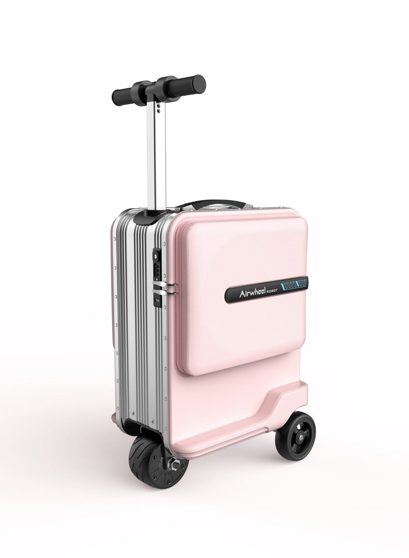 Airwheel SE3MiniT - Electric Luggage Scooter - Pink | Portable Riding Suitcase with Removable Battery, Airwheel Luggage | Official Dealer in UAE - Image 1
