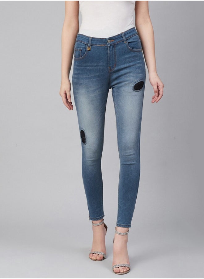 Hubberholme - Blue Jeans For Women - Image 1