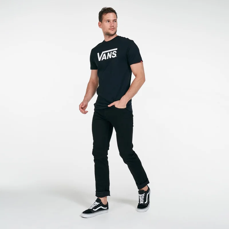 VANS Black Classic T-Shirt for Men | Best Price UAE