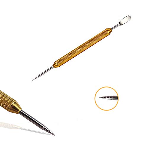 PZRT Coffee Latte Art Pen Stainless Steel Cappuccino Latte Coffee Decorative Art Pen Fancy Cafe Tool, Gold - Image 2