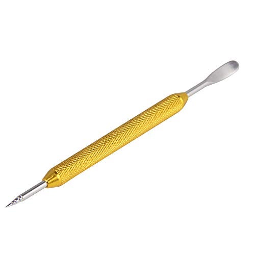 PZRT Coffee Latte Art Pen Stainless Steel Cappuccino Latte Coffee Decorative Art Pen Fancy Cafe Tool, Gold - Image 1