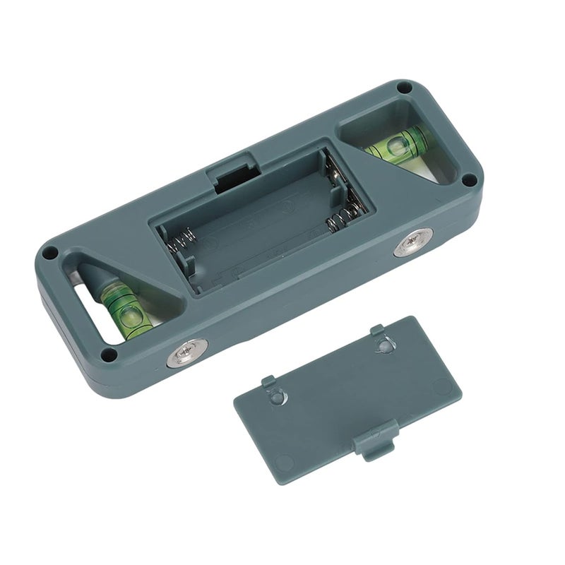 مقياس الميل الرقمي الأخضر الداكن مع قاعدة مغناطيسية ومنقلة مستوى لإصلاح السيارات الخشبية - Image 5