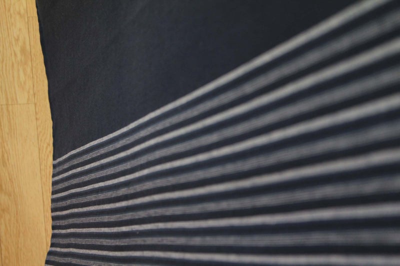 NARUMI é¸£æµ· Narumi Vertical Stripe Navy Blue Cotton Cloth Japanese Noren Long Type Curtain Tapestry,170 x 85 cm - Image 5