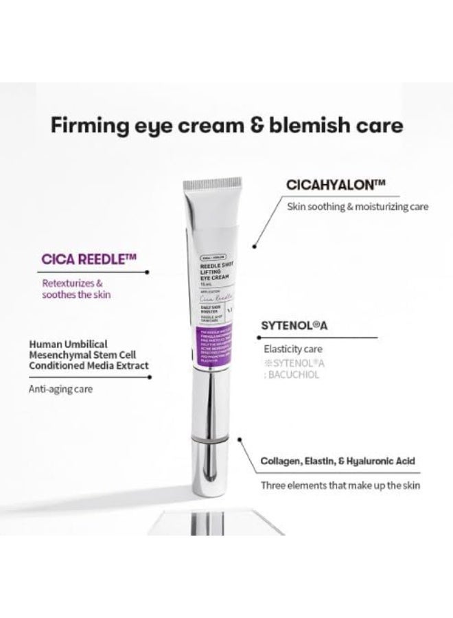 في تي كوزمتيكس [VT Cosmetics] VT REEDLE SHOT LIFTING EYE CREAM 15ml - Image 5