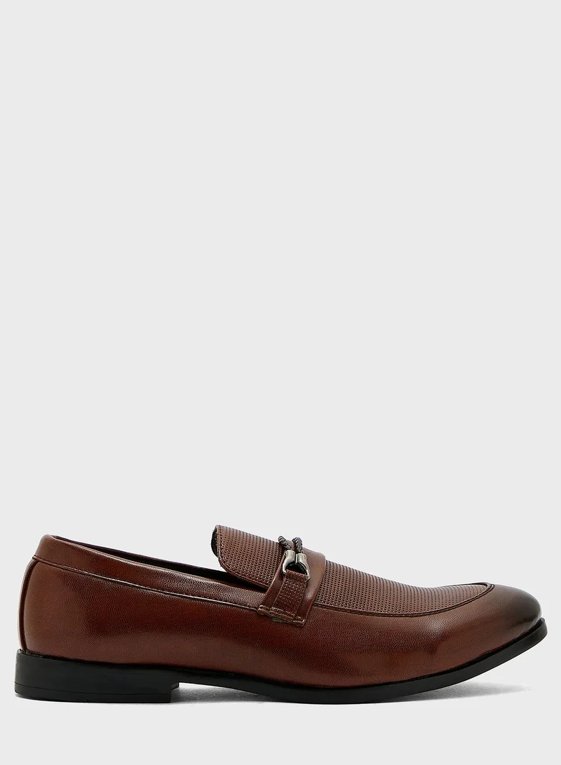 Robert Wood Textured Formal Slip Ons