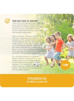 NatureWise Vitamin D3 1000Iu (25 Mcg) Healthy Muscle Function, And Immune Support, Non-Gmo, Gluten Free In Cold-Pressed Olive Oil, Packaging Vary (Mini Softgel), 360 Count  - Image 5