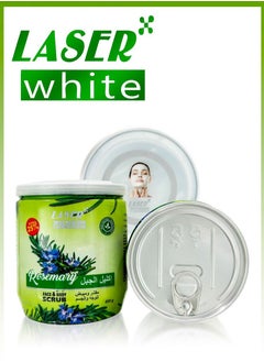LASER WHITE Rosemary Body And Face Scrubbing And Exfoliating Cream 500 gr  - Image 2