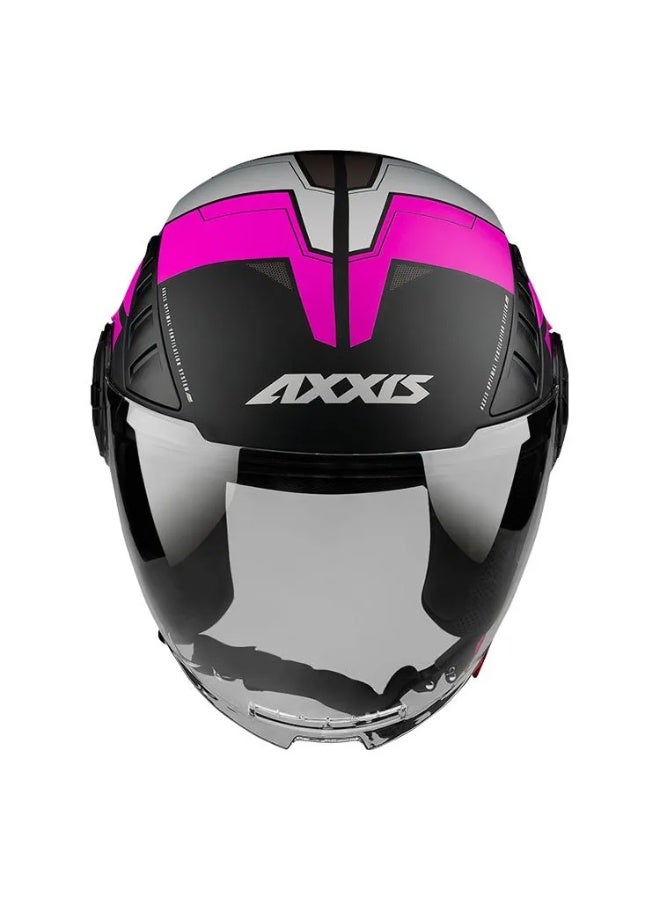 AXXIS HELMET AXXIS OF513B METRO S DUO GB GLOSS PINK XS - Image 2