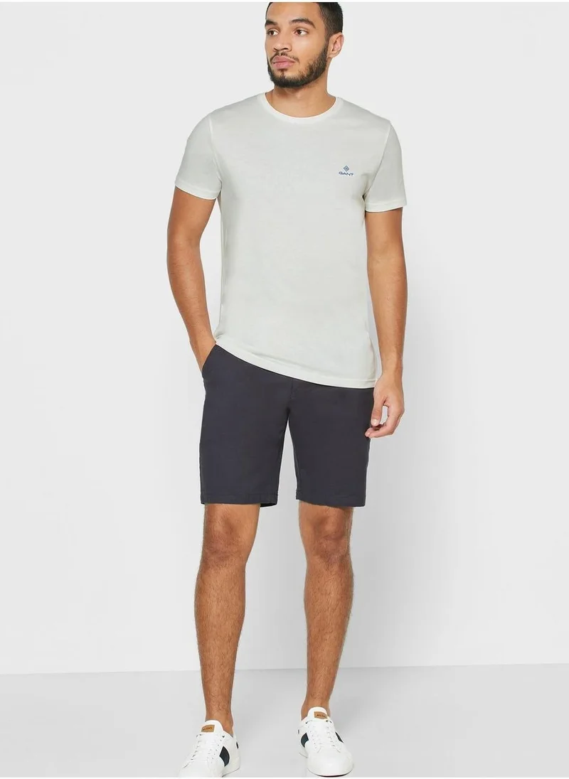 GANT Logo Crew Neck T-Shirt