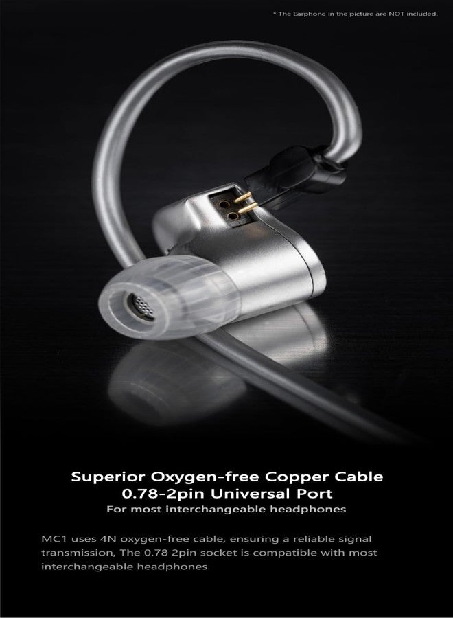 Moondrop MC1 Multipurpose Microphone Cable 3.5mm Earphone Upgrade Cable Microphone 0.78mm-2pin - Image 5