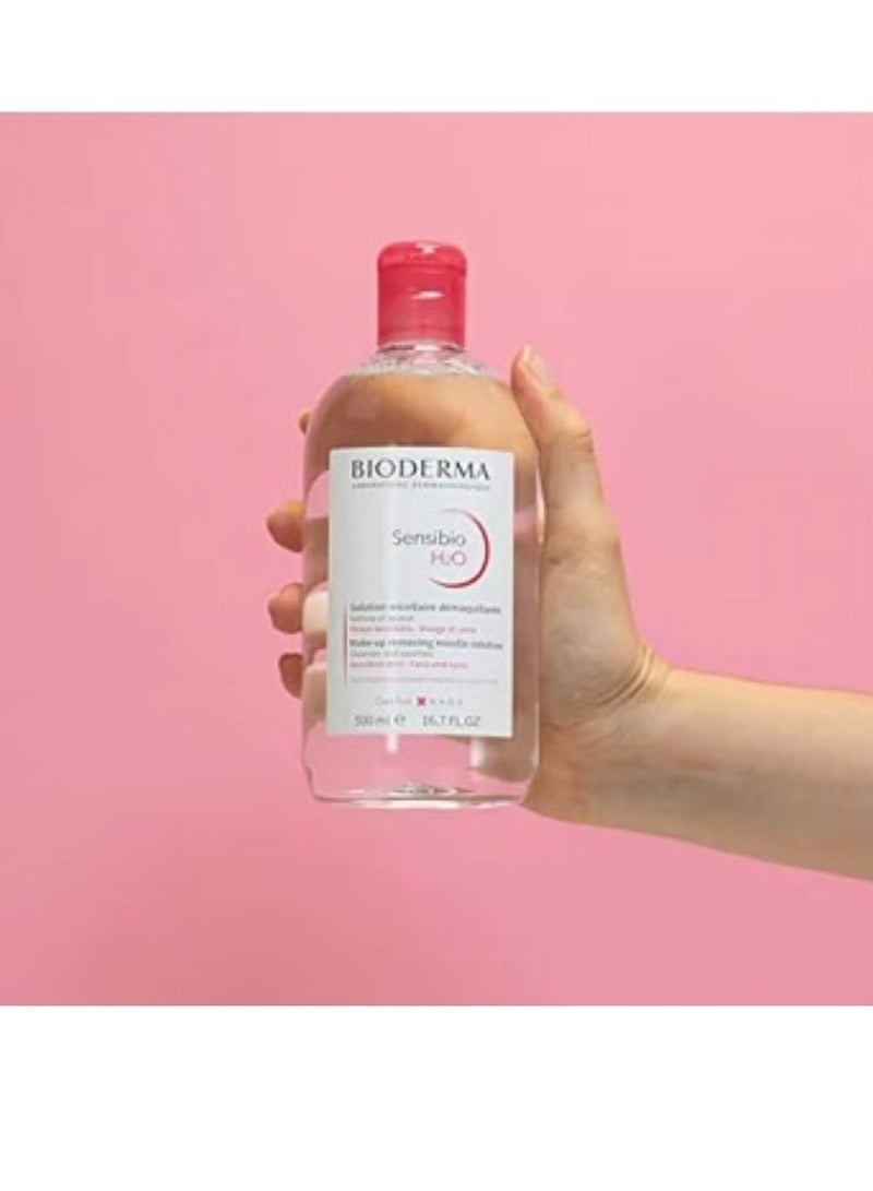 Sensibio H2O Micellar Water Cleansing And Make-Up Remover Clear - Image 2