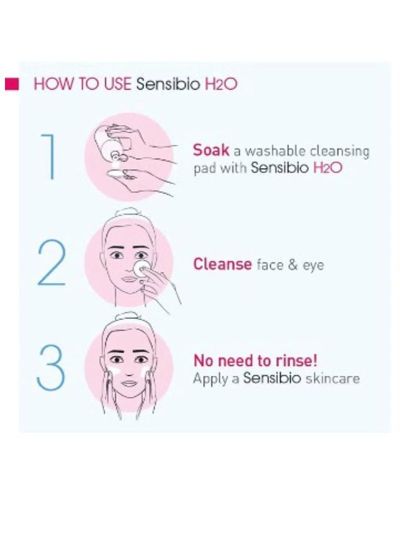 Sensibio H2O Micellar Water Cleansing And Make-Up Remover Clear - Image 3