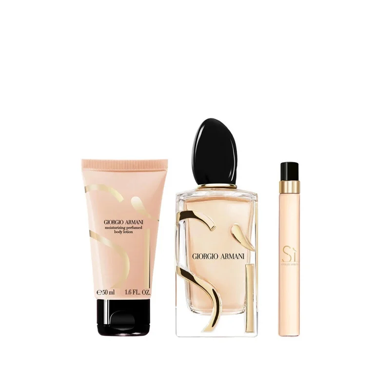 armani Sì eau de parfum holiday set 2025