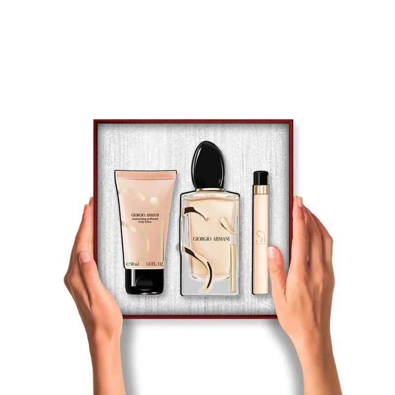 armani Sì eau de parfum holiday set 2025