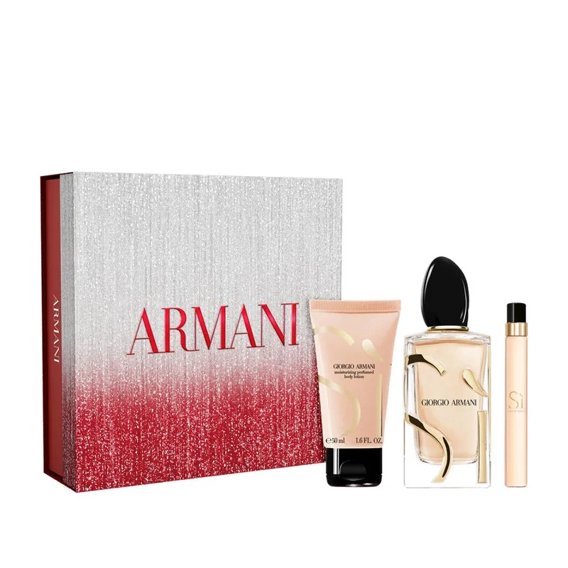 armani Sì eau de parfum holiday set 2025