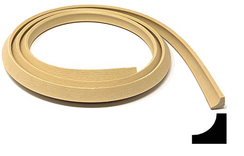 FLEXTRIM Flexible Cove Molding - #WM93: 3/4" x 3/4" Flex Cove molding - 8' feet Long - Image 1