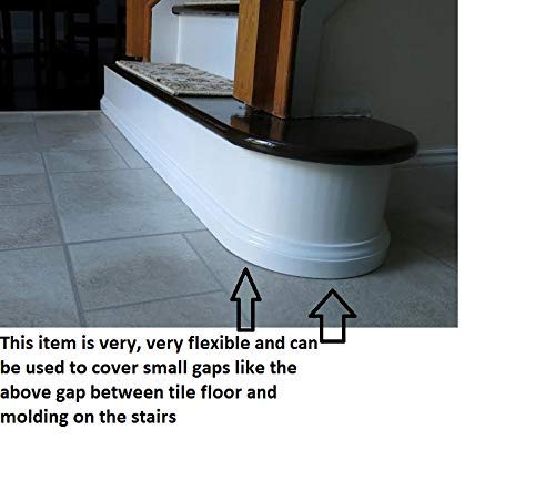 FLEXTRIM Flexible Cove Molding - #WM93: 3/4" x 3/4" Flex Cove molding - 8' feet Long - Image 4
