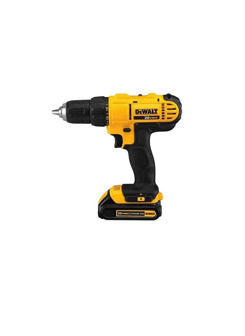 DEWALT DeWalt Cordless Drill Driver, 18V 1.5Ah with 2 Battery & Charger, DCD771S2-B5  - Image 1
