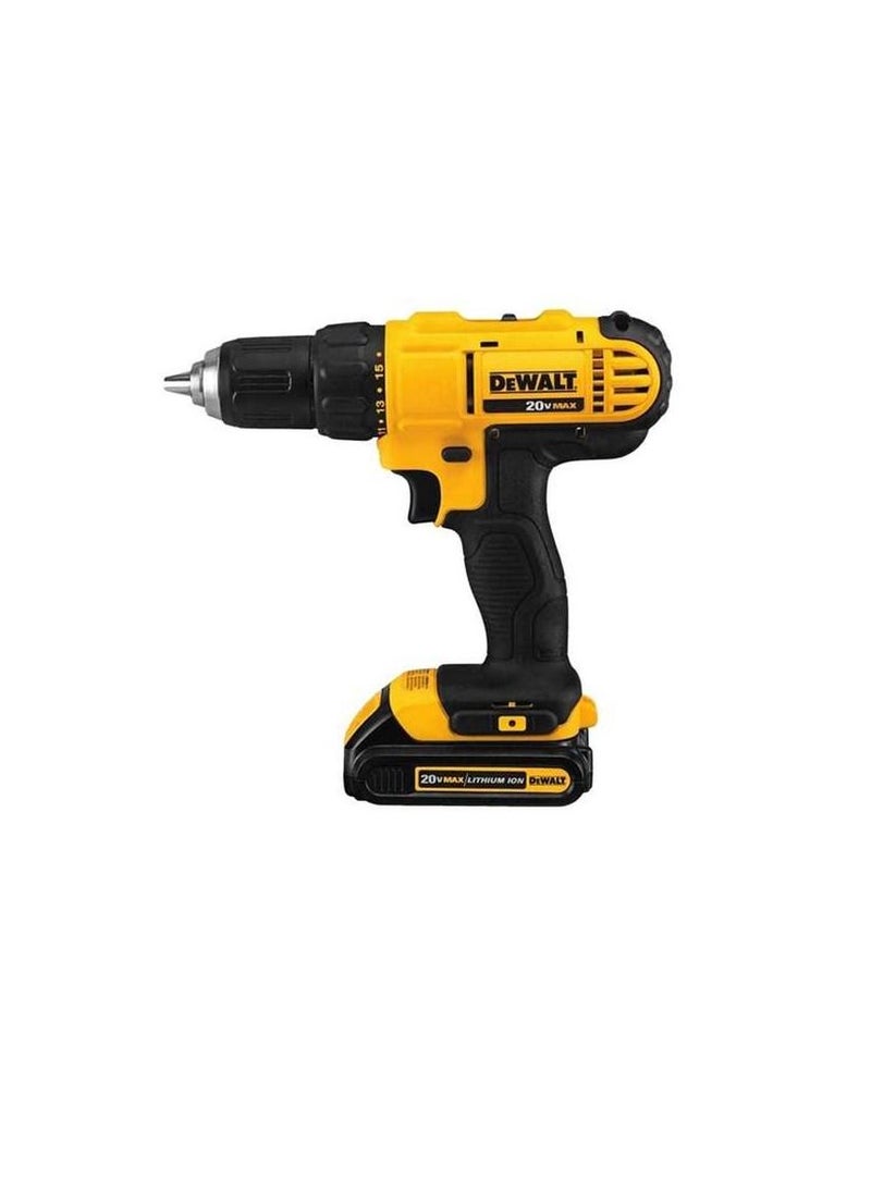 DEWALT DeWalt Cordless Drill Driver, 18V 1.5Ah with 2 Battery & Charger, DCD771S2-B5  - Image 2