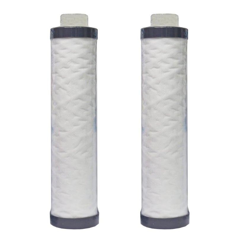ELLONIX RO PreFilter for Water Purifier LivPure Pre Filter CartridgeKent Pre Filter Housing Aquaguard Pre Filter Cartridge Compatible Balck and White Pre Filter Food Grade 14 inch Pipe Size - Image 1