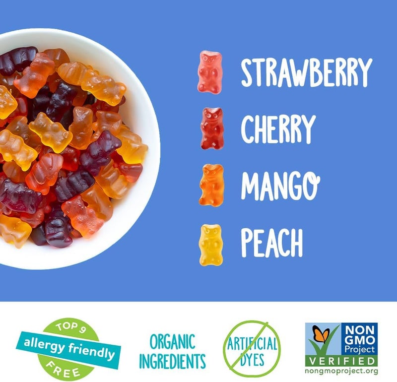 YumEarth Organic Gummy Bears - Gluten Free Fruity Snacks - Image 4