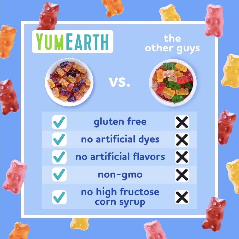 YumEarth Organic Gummy Bears - Gluten Free Fruity Snacks - Image 5