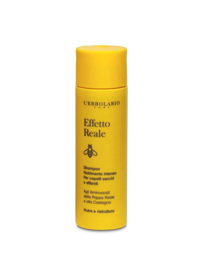 L'Erbolario Effetto Reale Intense Nourishment Shampoo Infused With Chestnut Honey Promotes Strong Roots Leaves Hair Easy To Comb Suitable For Dry And Brittle Hair Silicone Free 6.7 Oz  - Image 2