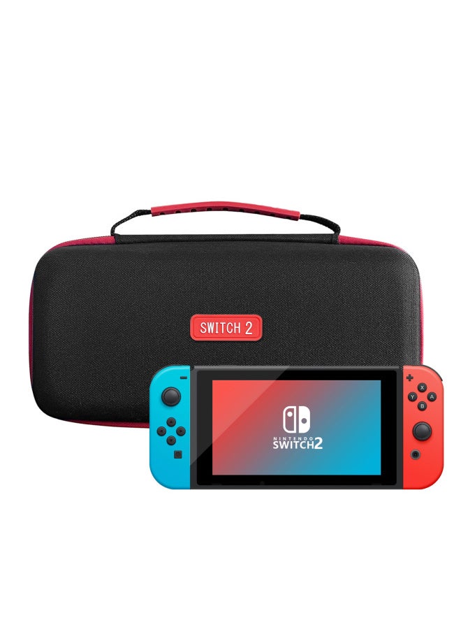 Generic Nintendo Switch2 Generation Thick Storage Bag Hard Host Protective Cover Dust-proof Bag NS Portable Hard Case Storage-Model:Switch2 Generation Thick Red And Blue  - Image 3