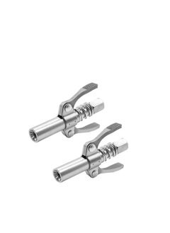 Generic 2PCS Grease Gun Coupler with Dual Handle For Quick And Easy Lock And Release, Suitable For All Grease Guns With 1/8 In NPT Fittings, Rated At 10,000 PSI  - Image 1